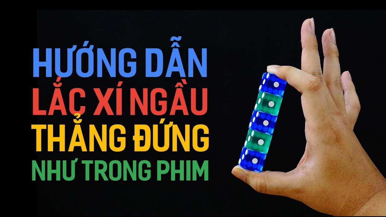 Cách đổ xí ngầu theo ý muốn như trong phim