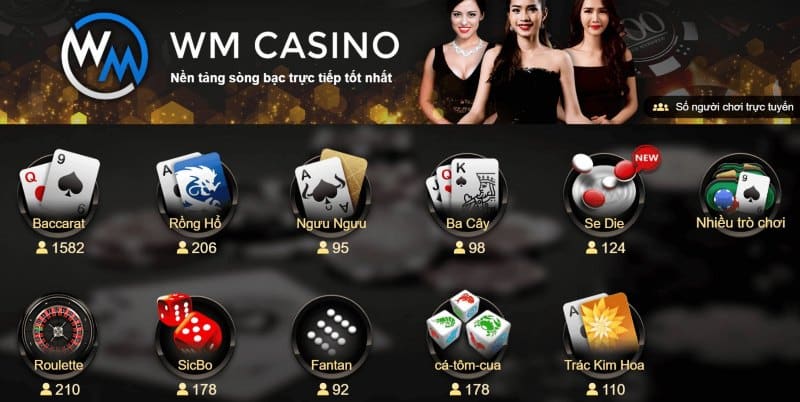 Sòng bạc uy tín WM Gaming