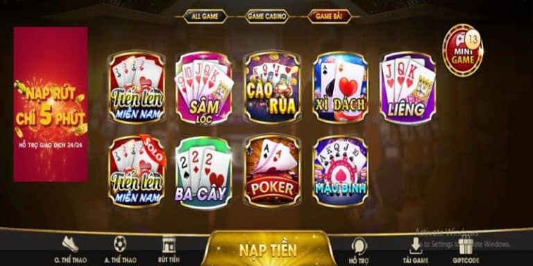 Game bài code online mang đến nhiều trải nghiệm thú vị